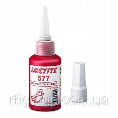 Loctite 577 50 мл анаеробний герметик для металевих різі до 3", фото 1