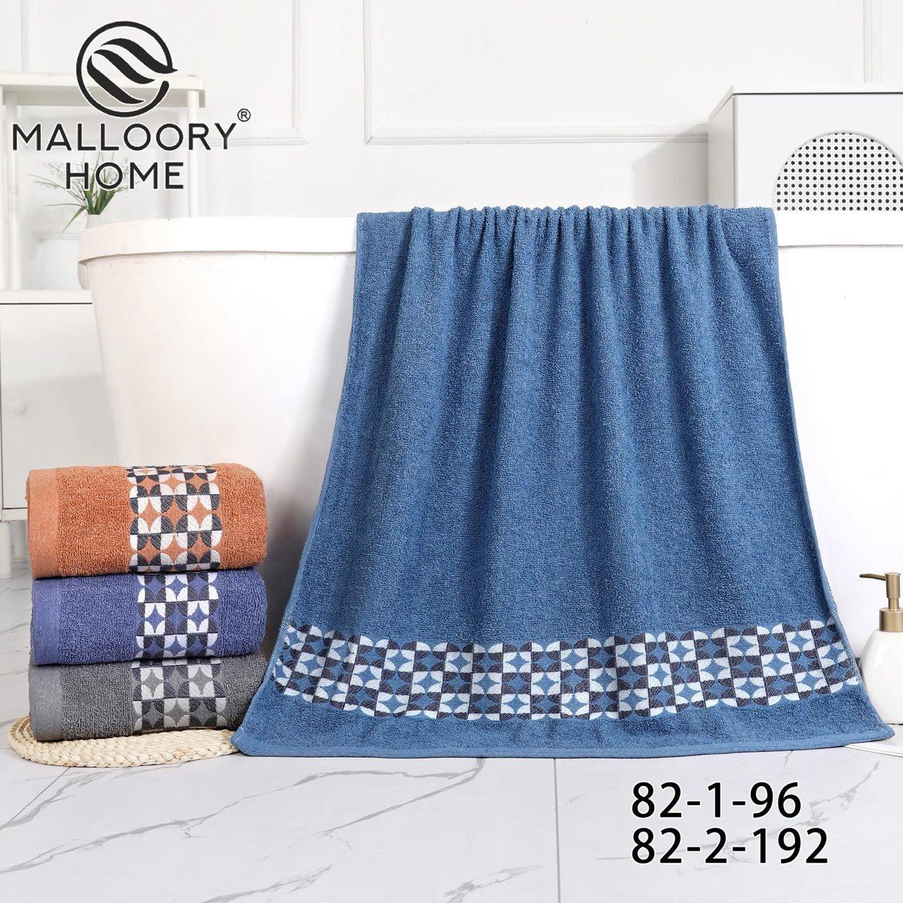 Рушник лицьовий 8 штук махровий Malloory Home розмір 50*100 мікс кольорів
