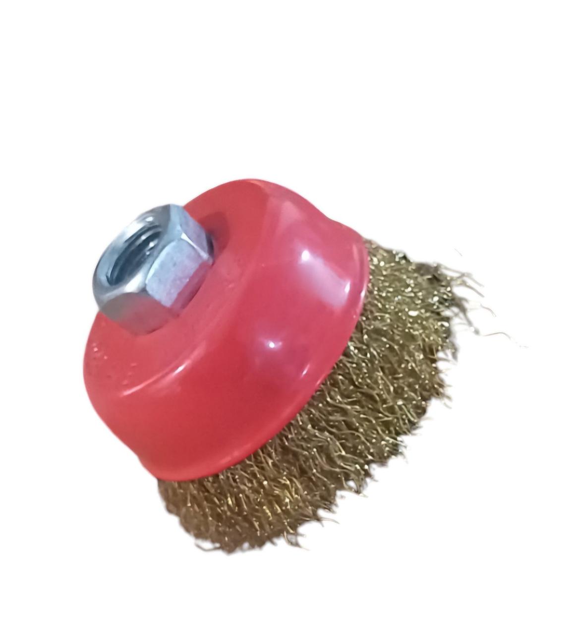 Щітка для УШМ болгарки гофрований дріт 75мм