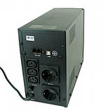 Джерело безперебійного живлення 1200VA. LCD. USB. серія Pro, фото 3