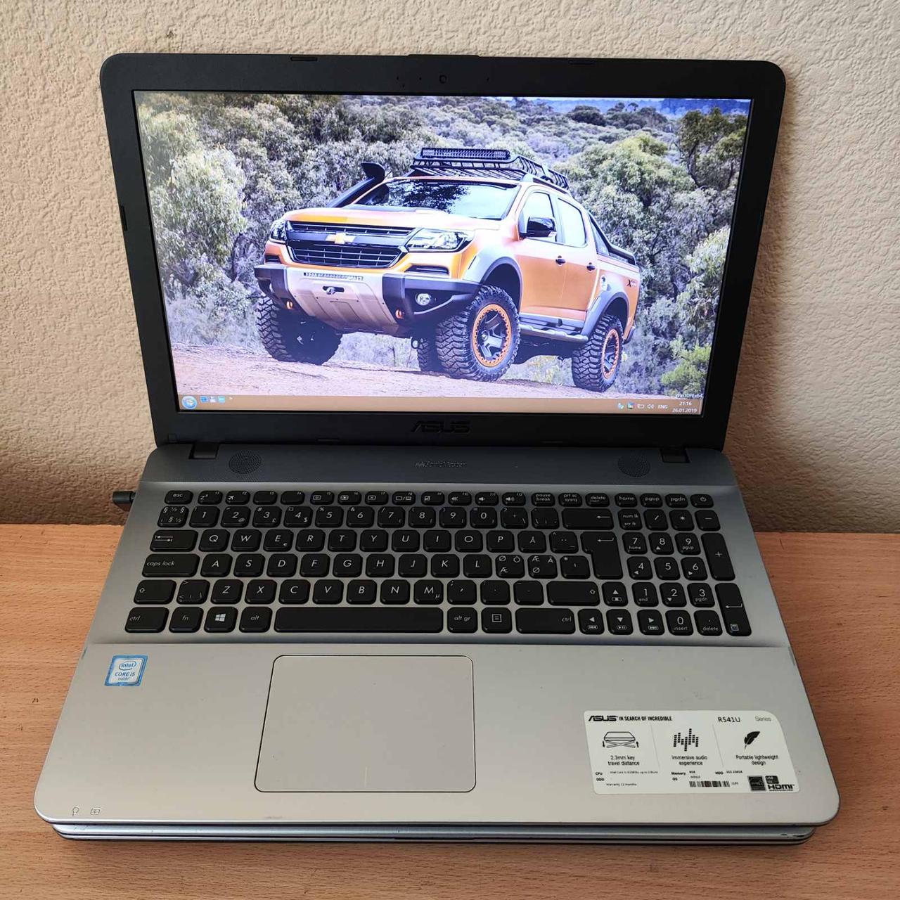 Бюджетний ноутбук Asus R541U 15.6 Full HD i5-6198DU/8GB/HDMI/TypeC/Intel HD Graphics 510