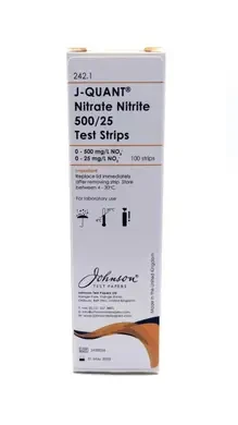 Смужки тестові на нітрати та нітрити до 25/500 ppm J-QUANT Nitrite/Nitrate 25/500 (242.1)