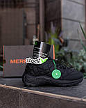 Зимові чоловічі кросівки-черевики Merrell Ice Cup термо еврозима осінь чорні. Живе фото, фото 3