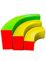 М'які лавочки ярусні для дитячого садка TIA-SPORT