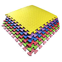 М'яка дитяча підлога 51х51х1см Малюк TIA-SPORT синій