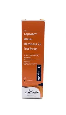 Тестові смужки на твердість води (до 25 градусів) J-QUANT Water Hardness 25 (240.1)