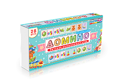 Дитяча настільна гра доміно "Предмети" 1-091 від 3-х років