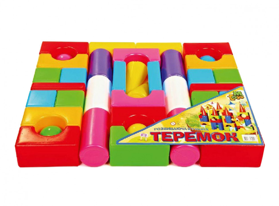 Дитячий конструктор Теремок "Великий" 08073 з блоків, фото 1