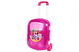 Іграшкова валіза для іграшок 7037TXK рожева, фото 3