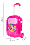 Іграшкова валіза для іграшок 7037TXK рожева, фото 4