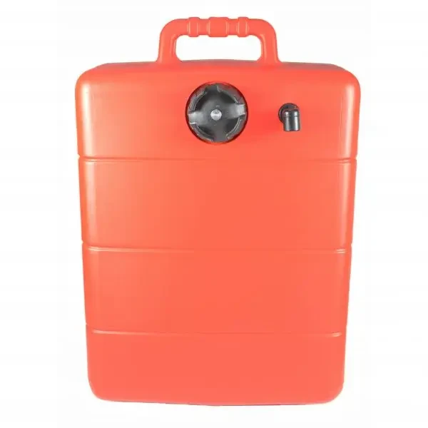 Бак паливний без датчика для човнового мотора C14548 24 л пластиковий синій переносний для бензину до 30 к.с., фото 1
