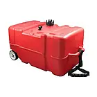 Паливний бак для човна і катера 45 літрів з датчиком рівня і колесами C14644, фото 2