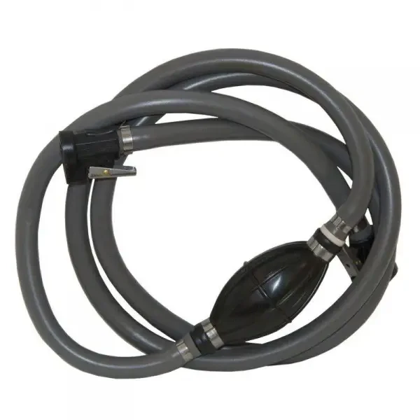 Груша з паливним шлангом для човнових моторів YAMAHA C24620 ущільнена 2 м масло-бензостійка гума 14/8 мм, фото 1