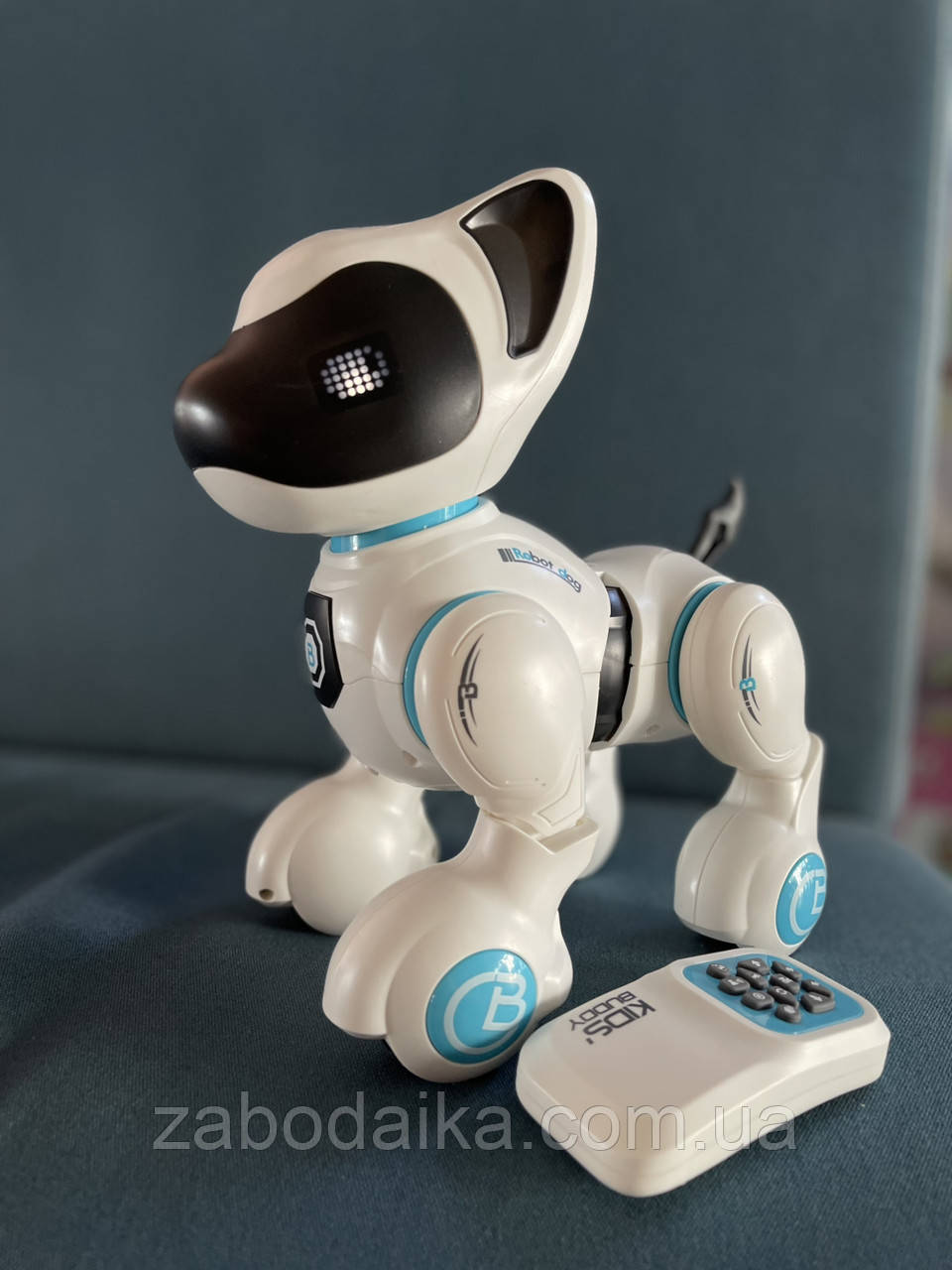 Іграшка Робот собака сенсорна на радіокеруванні, цуценя на пульті, іграшка музична, інтерактивна, фото 1