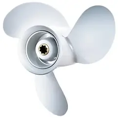 Гвинт гребний для мотора човна 9-1/4×9 Yamaha 683-45945-00-EL 9.9-15 к.с. алюмінієвий PANA-SILVER