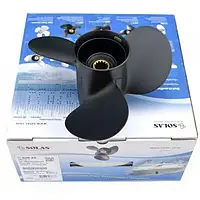 Гребний гвинт для човнового мотора Yamaha/Honda/Parsun 11×15 SOLAS 3311-110-15 алюмінієвий 3 лопаті 25-60 к.с.