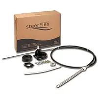 Рульовий комплект для управління човновим мотором PRETECH LT 13 ft 3.93 м до 40 л.с. редукційний пластиковий редуктор