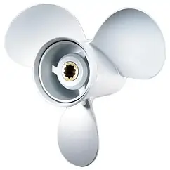 Гвинт гребний для мотора човна 9-1/4×9-3/4 Yamaha 683-45952-00-EL 9.9-15 к.с. алюмінієвий PANA-SILVER