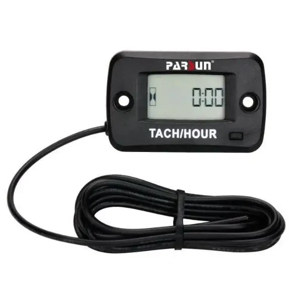 Тахометр і лічильник мотогодин для човнових моторів Parsun RL-HM019R цифровий 0-25000 об/хв 99 999 мотогодин чорний дисплей, фото 1