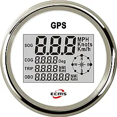 GPS спідометр мультиекран ECMS судновий для човна і катера білий 900-00031