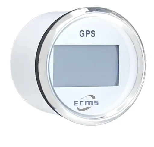 GPS спідометр судновий для човна і катера ECMS білий