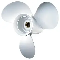 Гвинт гребний для мотора човна 9-1/4×12 Yamaha 683-45941-10-EL 9.9-15 к.с. алюмінієвий PANA-SILVER