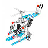 Дитячий Конструктор металевий "Вертоліт"ТехноК 4944TXK, 185 деталей, фото 2