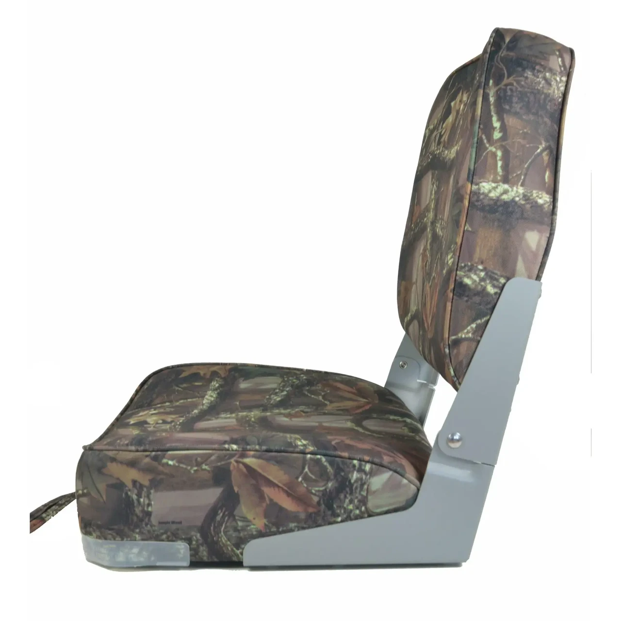 Складне сидіння для човна і катера 1070623-OB/1040630-J04 камуфляж пластиковий каркас поліестер розміри 410х370 мм, фото 1