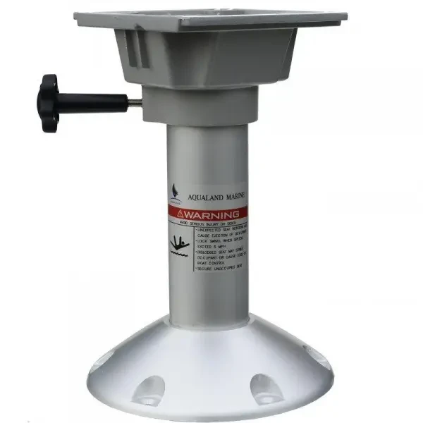 Стійка для човна і катера алюміній 33 см 2000013 фіксована висота 336 мм монтажні отвори 127х127 мм вага 2.6 кг, фото 1