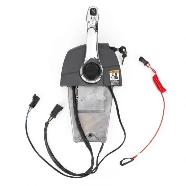 Консольний командер для управління човновим мотором Evinrude 5006186 Push з кріпленням м'якою прокладкою та чеками безпеки, фото 1