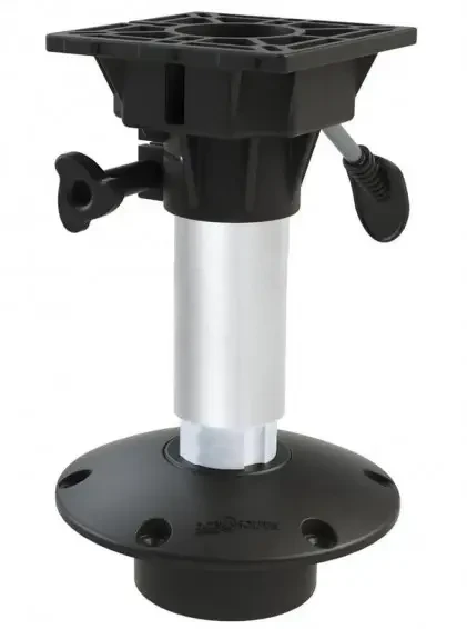 Газова стійка для сидіння в човен катер WAVERIDER MA 776-1 з плоским основанням змінної висоти 310-390 мм газліфт, фото 1