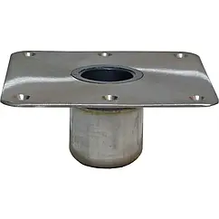 Основа для човна і катера 7″x7″ Satin Finish для стійок із замками Spring-Lock™ or Clip-Lock