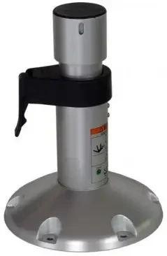 Стійка сидіння змінної висоти суднова 1240748-MLNS 30-37 см для човна катера та яхти з алюмінію з фіксатором висоти, фото 1