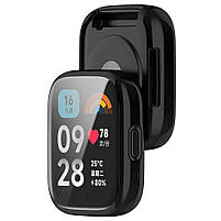 Захисний чохол для смарт годинника Redmi Watch 3 Active чорний, фото 6