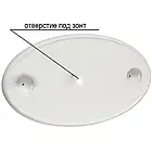 Кришка столу овальна в човен і катер 45х76 см з отвором під парасольку для відпочинку на природі, фото 2