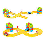 Іграшка "Конструктор Автотрек ТехноК", арт.8324 100 дет., фото 2