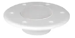 Опорна платина ніжки столу для човна і катера Flushmount Ø190 mm- Η.10 mm біла