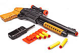 Іграшковий дробовик "Bodyguard" з м'якими кулями Golden Gun 921GG, фото 3