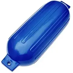 Кранець ребристий синій 30 blue для швартування судна човна і катера