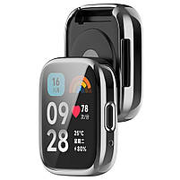 Захисний чохол для смарт годинника Redmi Watch 3 Active сріблястий, фото 6