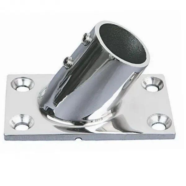 Опора труби 60° 7/8″ 22 мм 03461522 для човна і катера сталевий новий, фото 1