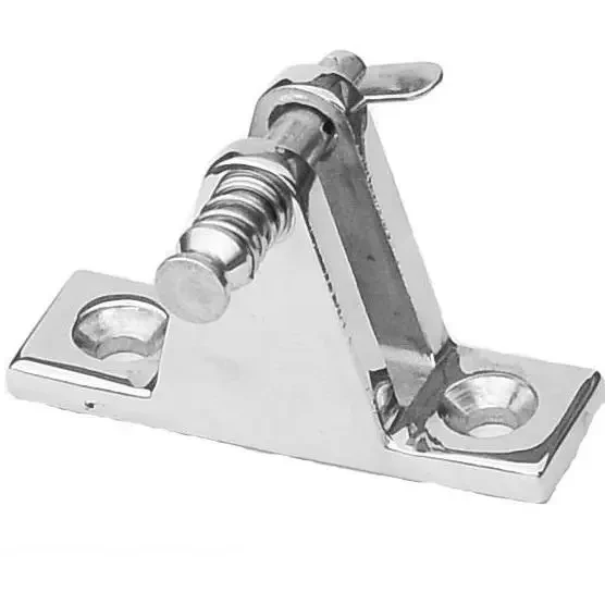 Опора труби тенту 52х17 мм 90 градусів для човна і катера сталевий вільний фіксатор 03463703, фото 1