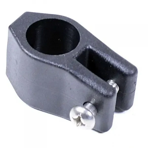 Боковий кріплення труби тенту пластик для човна і катера C0005-B 20 мм чорний Тайвань, фото 1