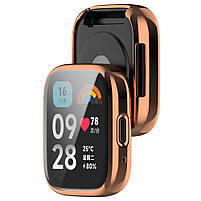 Захисний чохол для смарт годинника Redmi Watch 3 Active рожеве золото, фото 6