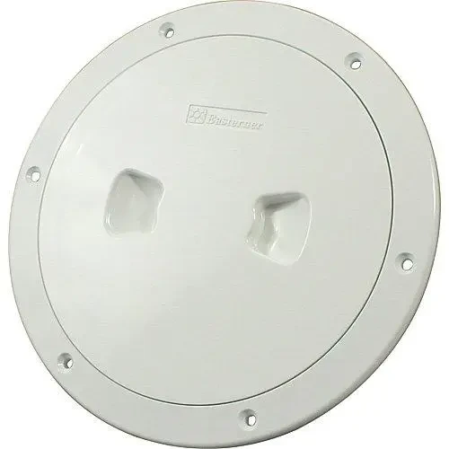 Люк інспекційний судновий для човна і катера C13025W6 білий діаметр 206 мм матеріал ABS, фото 1
