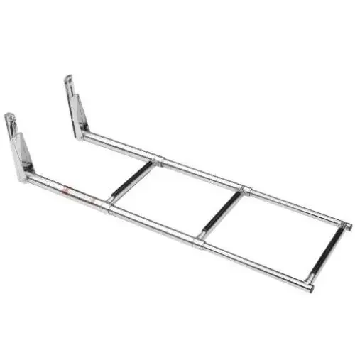 Сходи під платформу суднова для човна і катера 3507334 телескопічна з нержавіючої сталі довжина 890 мм 3 сходинки 220 мм, фото 1