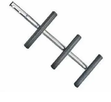 Лестниця дайвера 4 ступені 3507216 з нержавіючої сталі для човна і катера довжина 1200 мм чорна накладка, фото 1