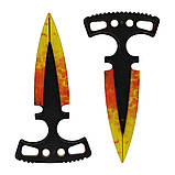 Комплект сувенірних дерев'яних ножів "SO-2 ТИЧКОВИЙ MOLTEN" DAG-M, фото 2