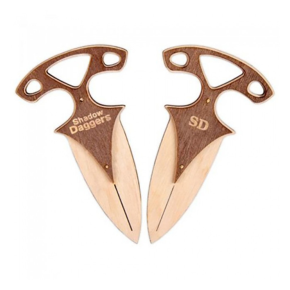 Комплект дерев'яних сувенірних ножів "ТИЧКОВЕ ДЕРЕВО" DAG-W, фото 1