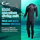 Гідрокостюм короткий XXL чорний, фото 3